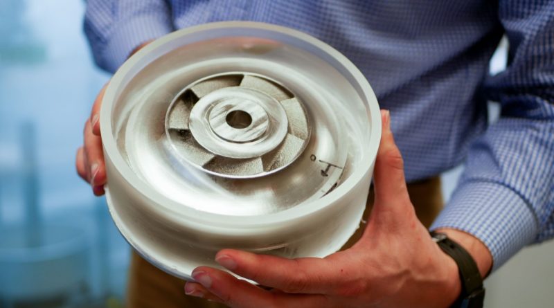 3D-utskrivna delar testas med is - Källa: University of Cincinnati